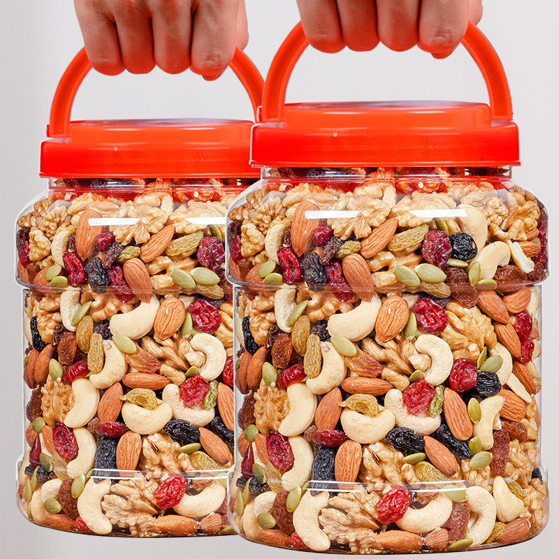 年货每日坚果500g罐装干果混合坚果仁散装儿童孕妇健康坚果零食,零食/坚果/特产,混合坚果,淘宝优惠券,粉丝福利购,淘宝优惠卷