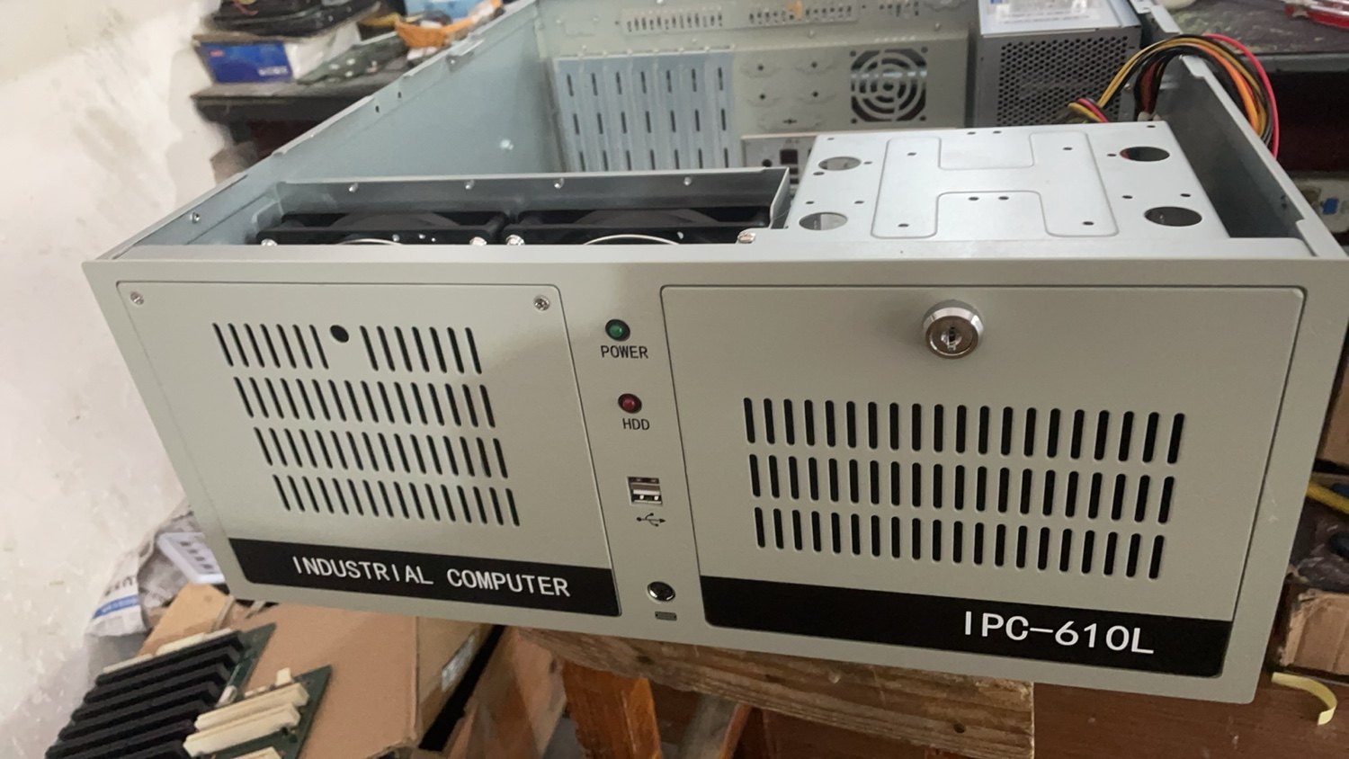 IPC-610L/研华H61主板/I5-2400/8G/120G固态/研华250W