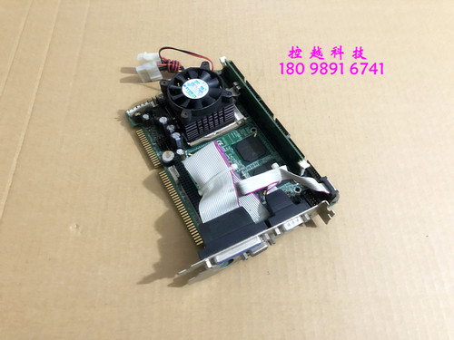 台湾 艾讯 SBC8253 工控机 设备主板 Rev:A2 带CPU 内存 全新风扇