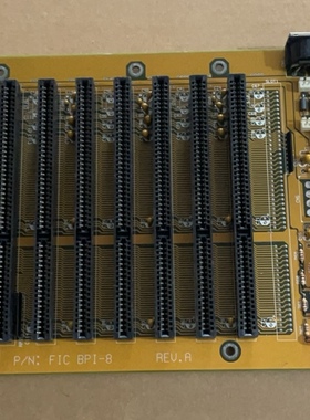 工控机底板8ISA槽 FIC BPI-8 REV.A