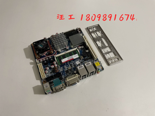 研华主板 AIMB-256G2-00A1E 带CPU内存 风扇 P/N：08GSA965GM1304