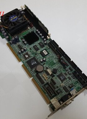 艾讯 SBC8168 REV.B4 370工控主板 带1个网口 送CPU 内存 风扇