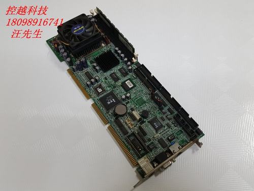 艾讯 SBC8168 REV.B4 370工控主板 带1个网口 送CPU 内存 风扇