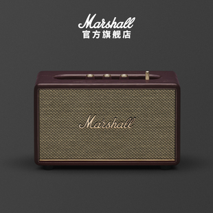 MARSHALL III勃艮第红马歇尔蓝牙音响家用音箱大音量低音炮 ACTON