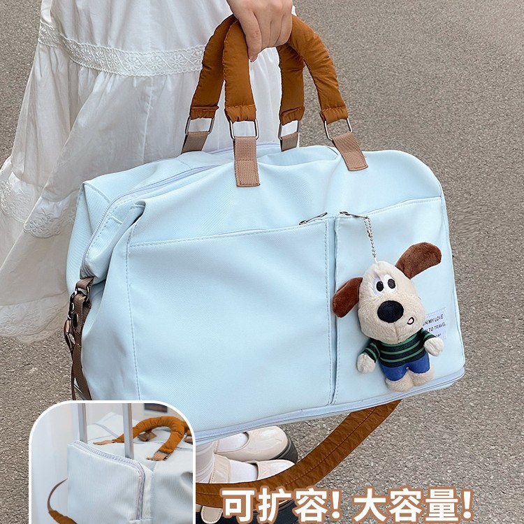 可扩容大容量旅行袋短途旅行手提