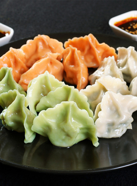 清真北方山东手工水饺牛肉羊肉素馅速冻蒸饺煎饺子速食早餐半成品
