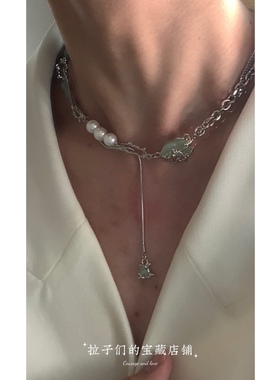 新中式项链竹节无性别流苏