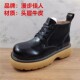 品牌女鞋 真皮马丁靴女秋冬季 英伦风系带厚底增高小短靴女欧美单靴