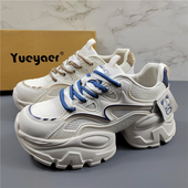 厚底轻便老爹鞋 百搭休闲运动鞋 女2026年春季 时尚 潮 新款 月芽儿正品
