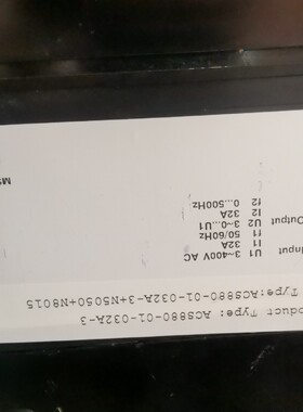 拆机abb880变频器    acs880-01-032a-3+n5050+n8015  提升软件