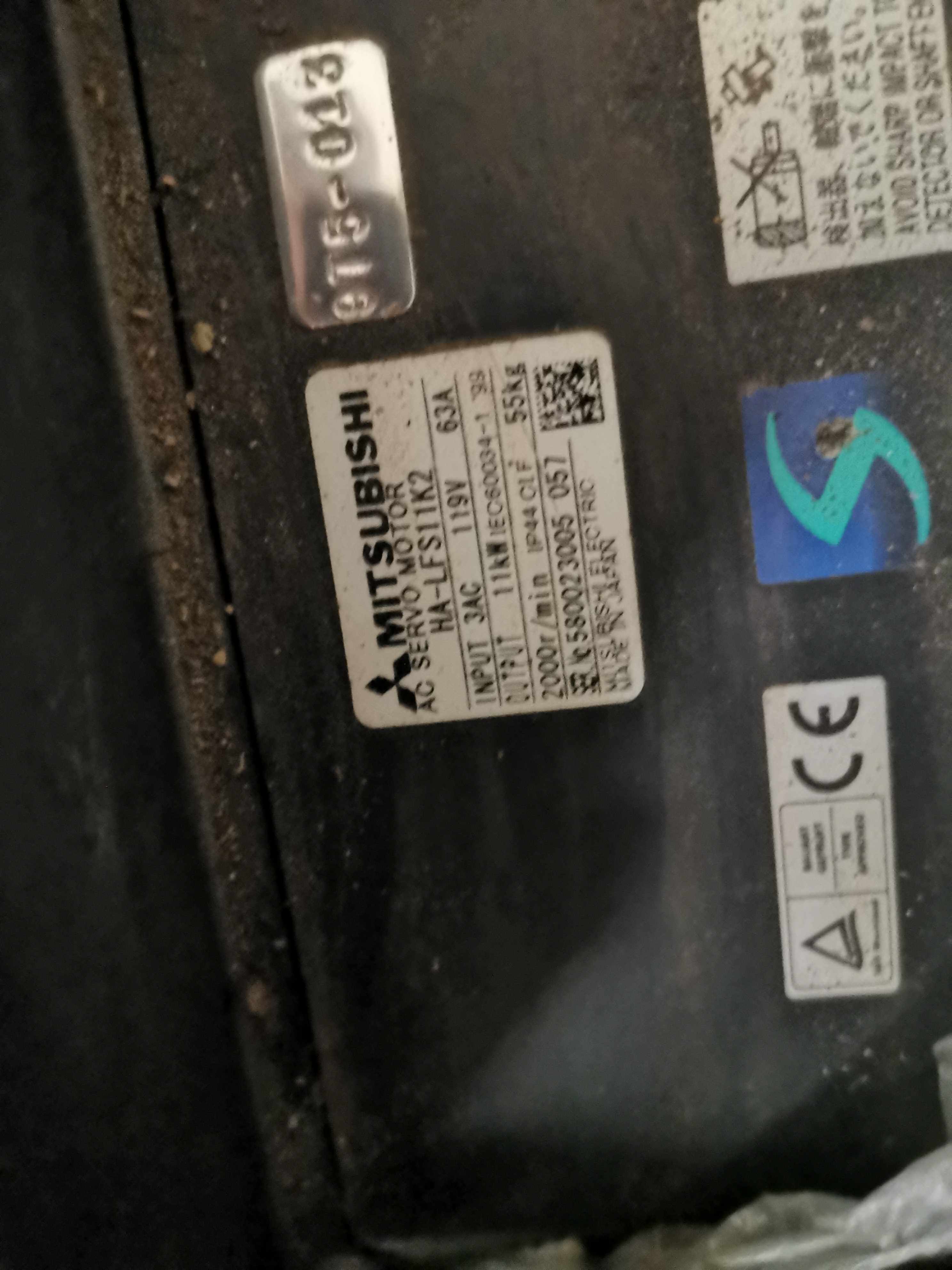 三菱全新伺服电机ha-lp22k2现货