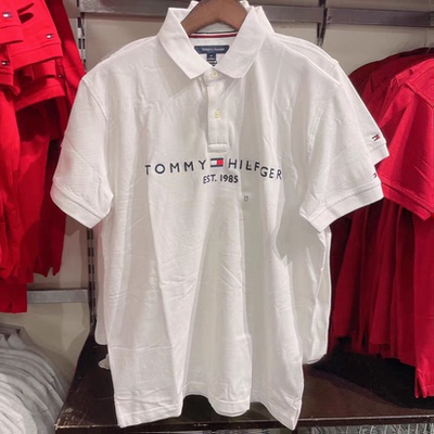 正品汤米珠地棉商务休闲POLO衫