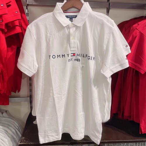 正品汤米珠地棉商务休闲POLO衫