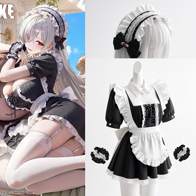 火华家 nikke胜利女神 灰姑娘冠军皮肤 女仆装cosplay 现货