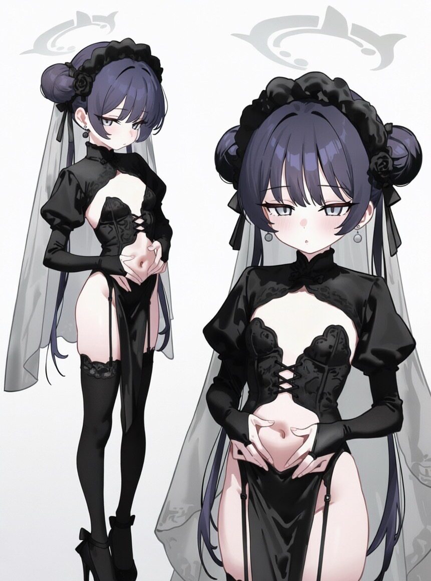 火华家蔚蓝档案妃咲花嫁cos现货