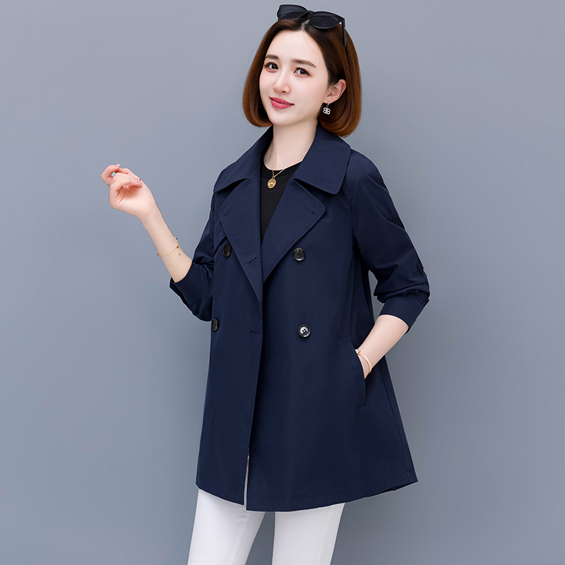 休闲风衣外套女长袖春秋季