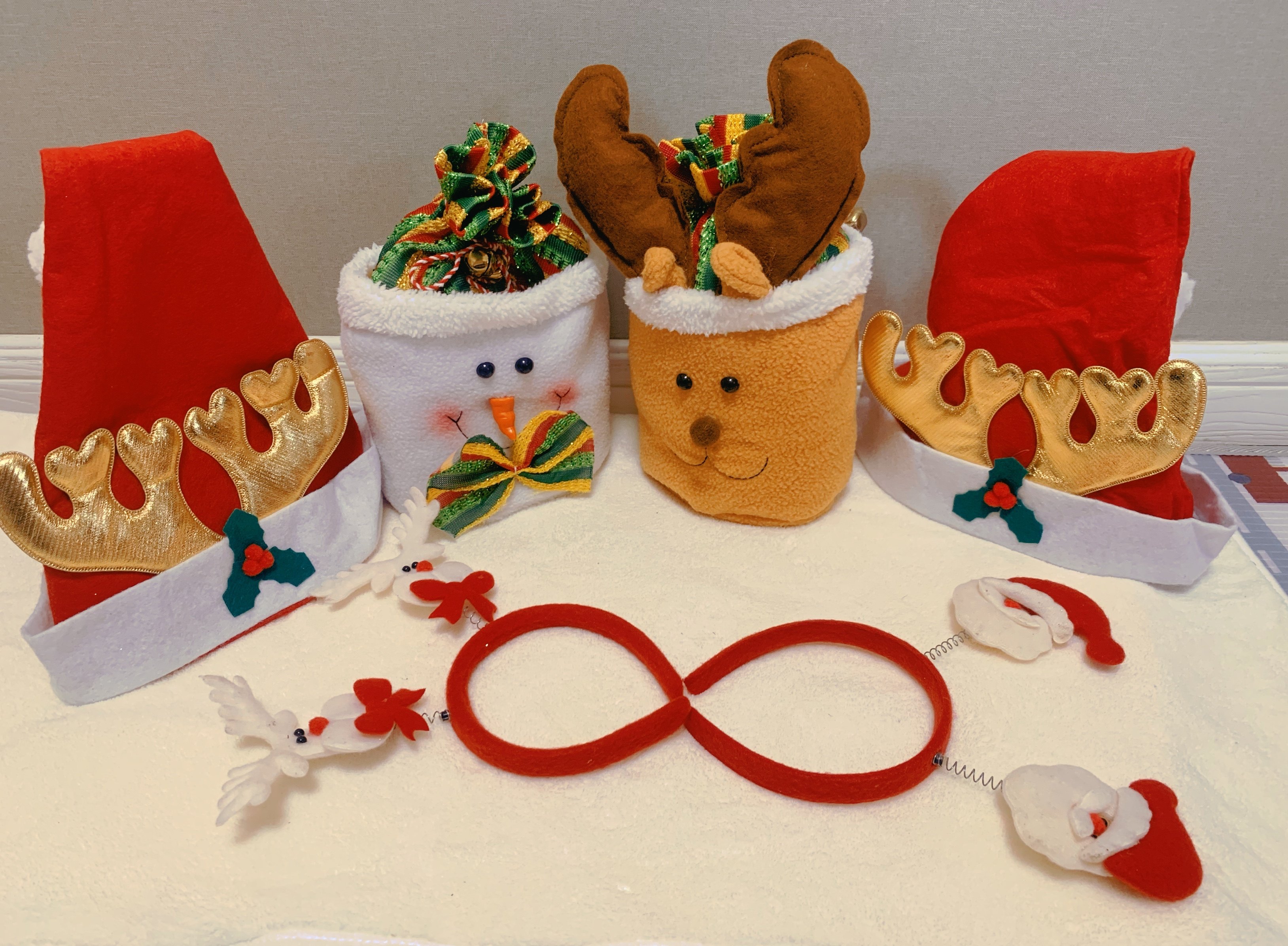 圣诞节苹果袋礼物袋平安夜包装盒装饰品儿童幼儿园糖果送礼品袋子