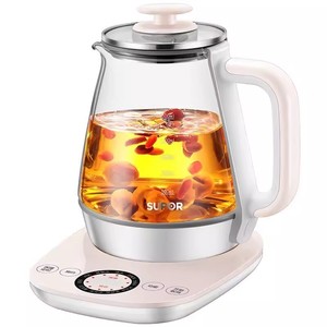苏泊尔SW-15Y12养生壶自动加热玻璃煮茶壶多功能家用养生壶电热水