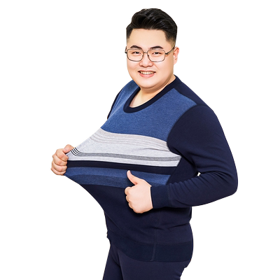 雅鹿内外两穿加绒保暖内衣200斤