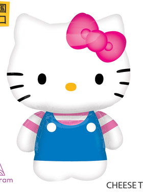 粉萌Kitty美国进口Anagram铝膜球