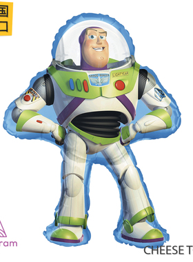 美国进口A牌Anagram巴斯光年铝膜气球 Toys4玩具总动员Buzz太空人