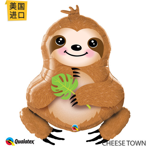 美国进口树懒考拉铝膜气球