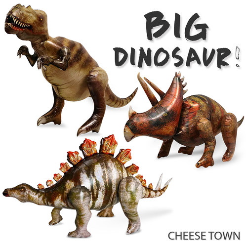 充空气可站立超大恐龙铝膜气球