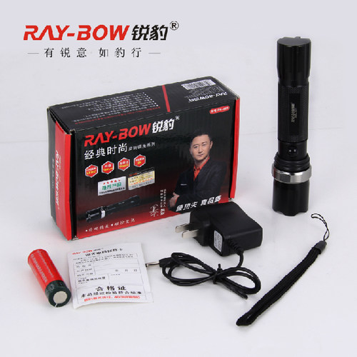 可变焦进口LED骑行远射王手电筒