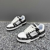 男鞋 运动鞋 2025新款 夏季 软底休闲鞋 百搭大码 潮流透气情侣防滑板鞋