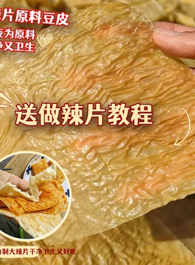 农家素牛排网红麻辣豆皮豆腐皮