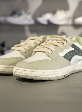 李宁正品惟吾PROS女子时尚休闲百搭低帮耐磨滑板专业鞋AEPV034-1