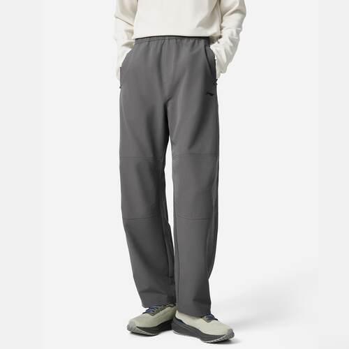 李宁正品健身系列男子直筒机能裤弹力舒适耐穿运动长裤AYKV899