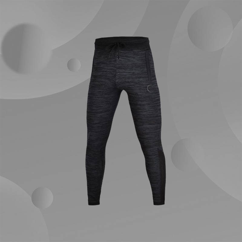 李宁男裤新款男士韦德编织裤舒适收口运动裤休闲长裤AMBM025