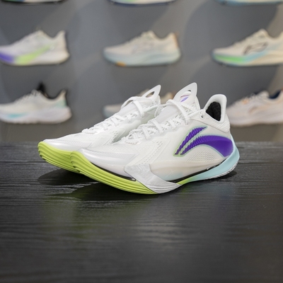 李宁正品音速13 v2男子减震防滑耐磨透气回弹实战篮球鞋ABAV075-3