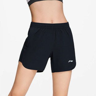 Lining AKSS580 李宁正品 跑步系列女子速干凉爽舒适宽松运动短裤