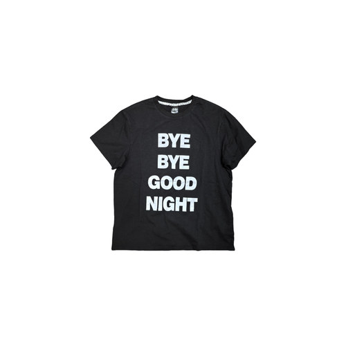 Lmyer  Number nine Bye Bye Archive标语水洗做旧宽松同款短袖