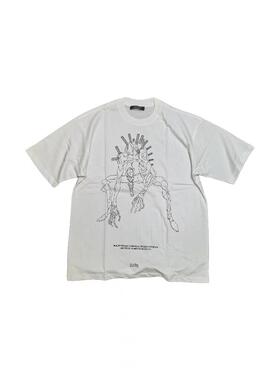 Lmyer Undercover EVA 2号机 宽松休闲印花T恤短袖