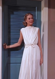 摩纳哥王妃GraceKelly同款高端定制轻奢小礼服法式气质披风连衣裙