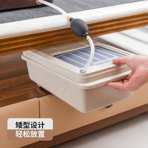 13.5cm矮款茶水桶方便收纳进茶几