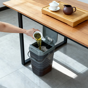 茶台专用废水桶茶水桶茶渣桶分离过滤功夫茶道茶具配件接水垃圾桶