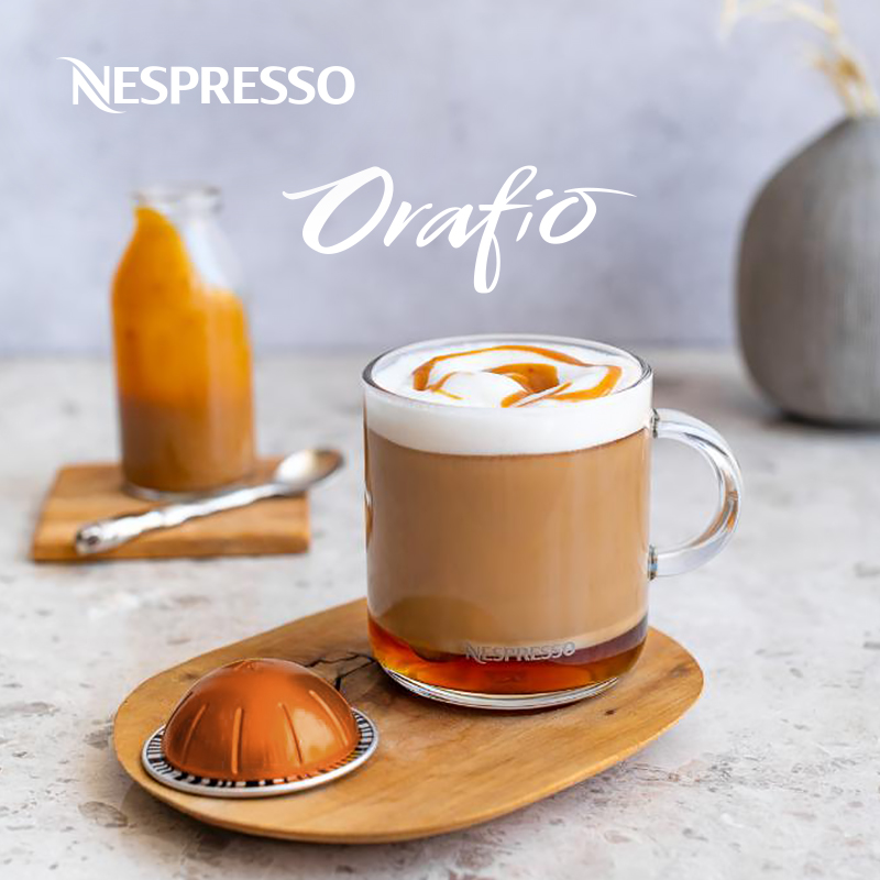 NESPRESSO奈斯派索胶囊咖啡 Vertuo系列奥拉斐进口浓缩黑咖啡10颗