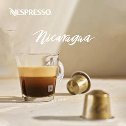 NESPRESSO雀巢胶囊咖啡 大师匠心尼加拉瓜进口浓缩黑咖啡10颗装