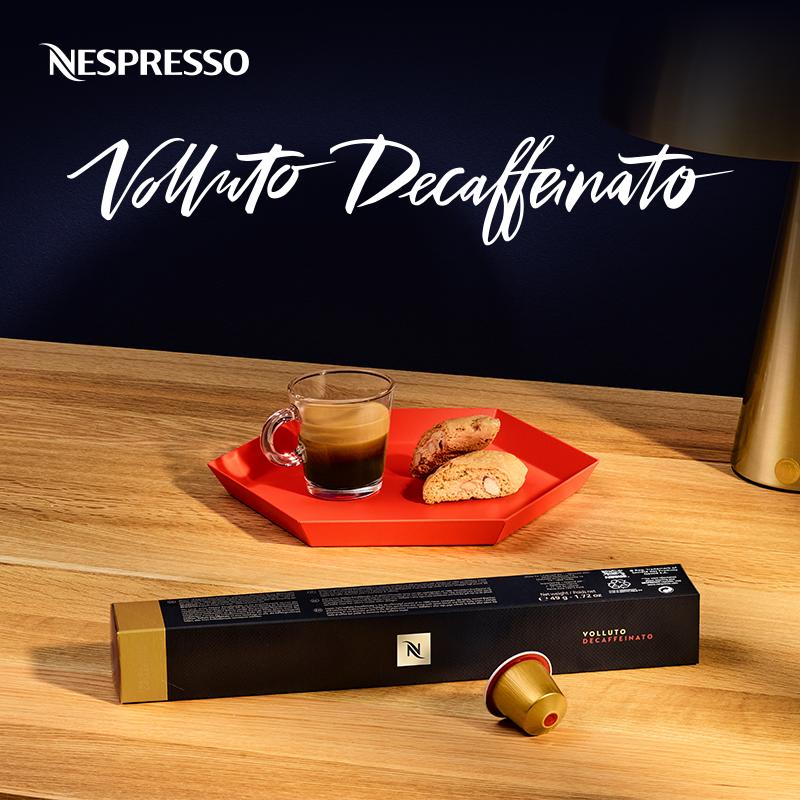 NESPRESSO奈斯派索胶囊咖啡 沃鲁托低咖啡因意式浓缩黑咖啡10颗装 咖啡/麦片/冲饮 胶囊咖啡 原图主图