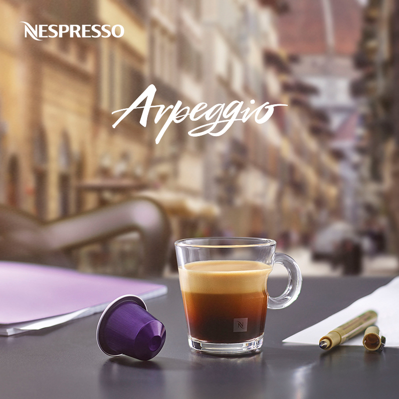 NESPRESSO雀巢胶囊咖啡 阿佩奇欧 瑞士进口意式浓缩黑咖啡10颗装 咖啡/麦片/冲饮 胶囊咖啡 原图主图