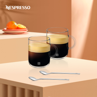 钢化玻璃咖啡杯390ml 2只 Vertuo馥旋系列马克杯套装 NESPRESSO