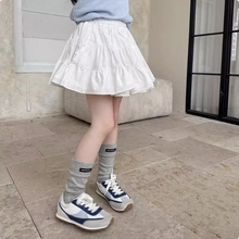 女童半身裙夏季2025新款洋气甜美小学生白色短裙裤儿童装夏装裙子