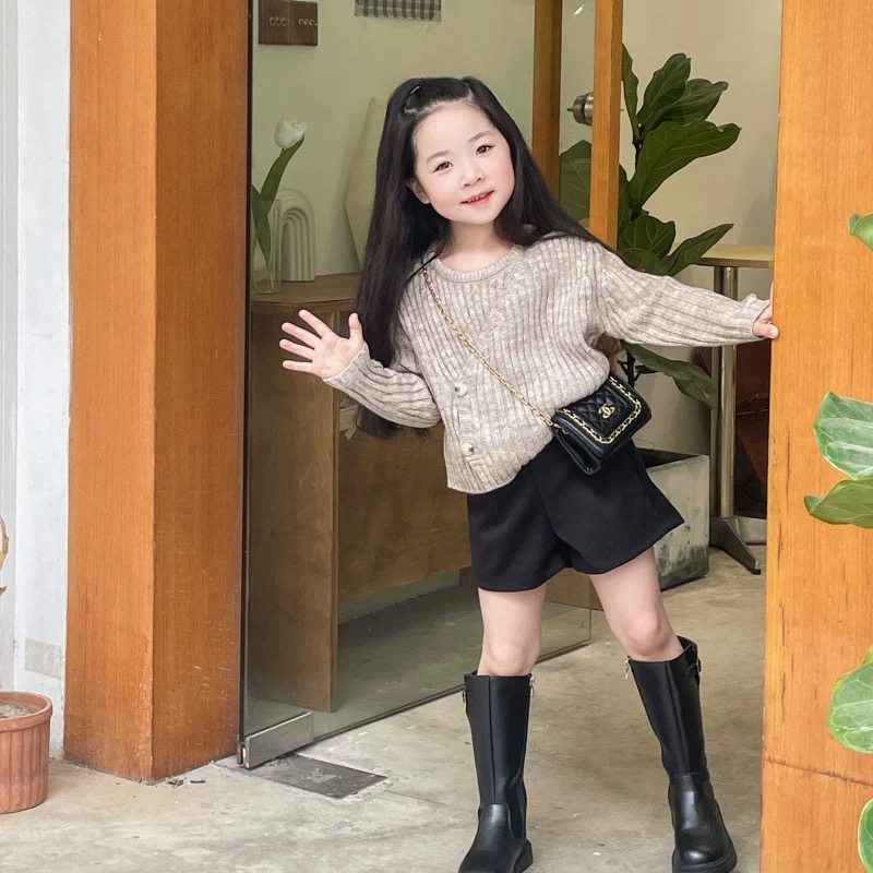 女童毛呢短裤秋冬2025新款外穿儿童加绒靴裤百搭宝宝保暖打底裤子,童装/婴儿装/亲子装,裤子,淘宝优惠券,粉丝福利购,淘宝优惠卷