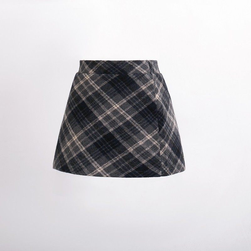 2025秋冬女童毛呢格子半身裙包臀裙韩版儿童洋气显瘦时尚高腰短裙,童装/婴儿装/亲子装,半身裙,淘宝优惠券,粉丝福利购,淘宝优惠卷
