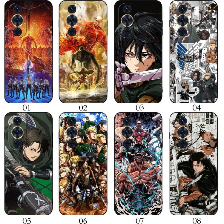 进击的巨人 适用 华为 畅享70/Reno 10/11 Ultra/10 Pro/P60 Art/荣耀90/80/nova 12/Y70 Plus/手机壳