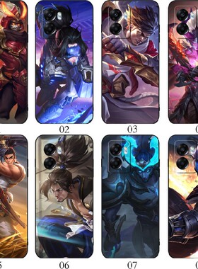 王者荣耀宫本武藏 适用 vivo S10 Pro/Z6x/T1x/Y53s/Y11/iQOO Z8x/Z7x/Y71t/U5e/U5x/realme Q5i/Q3i/手机壳